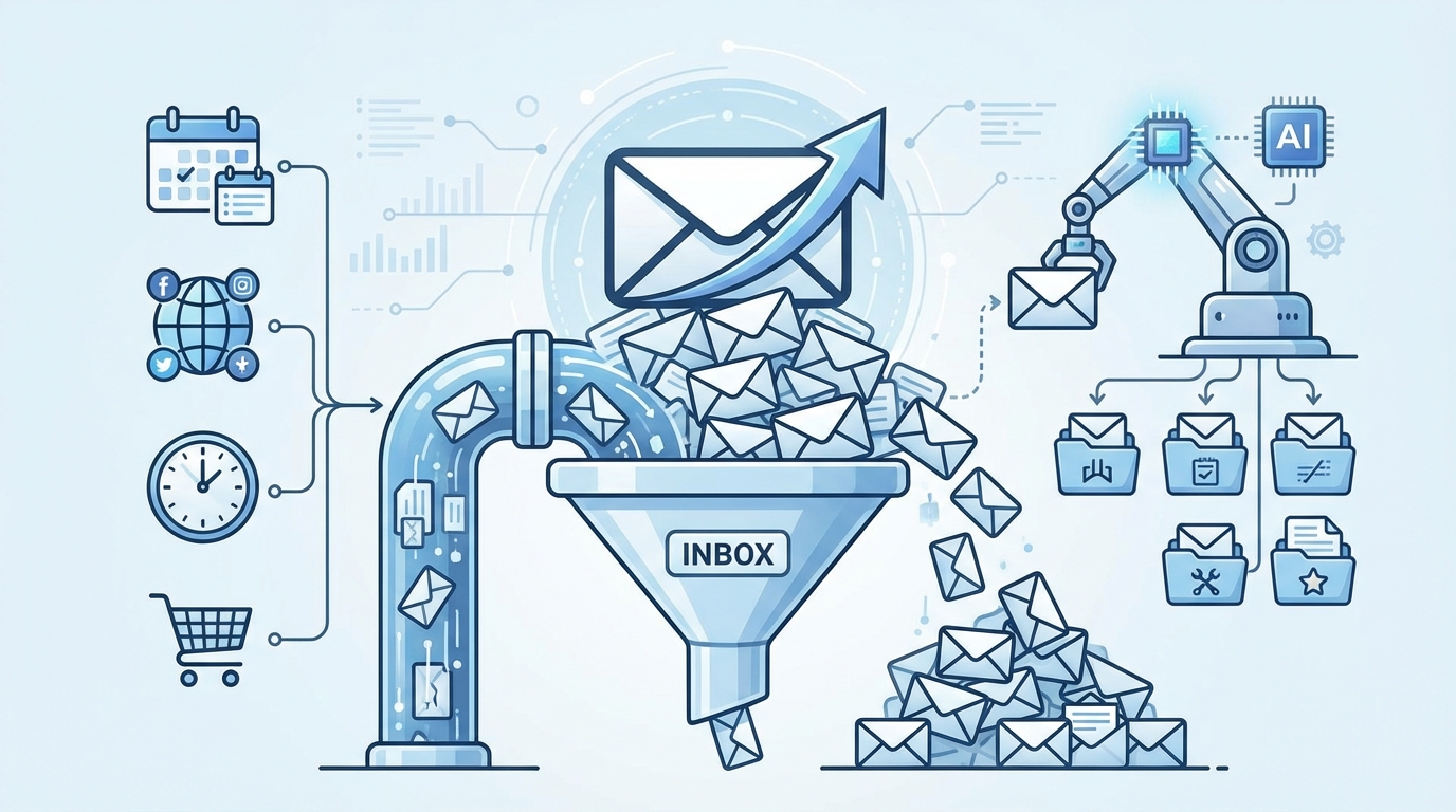 E-mail automatisering met AI: zo krijg je je inbox weer onder controle