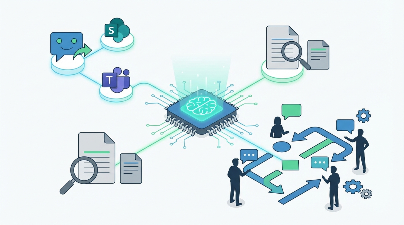 AI interne communicatie: slimmer samenwerken met Slack bots, Teams AI en automatische samenvattingen