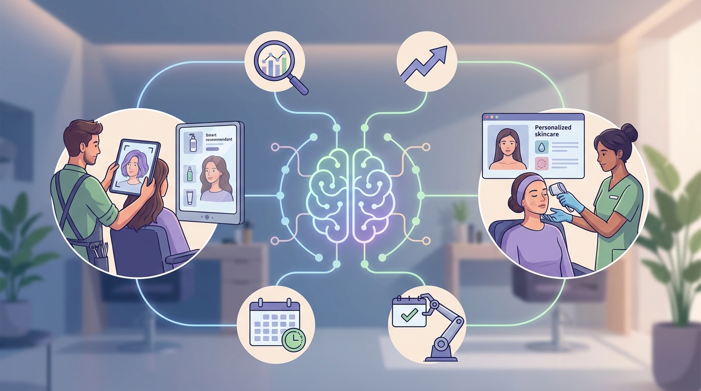 AI voor Kappers en Beautysalons: De Complete Gids voor Moderne Salonbedrijven