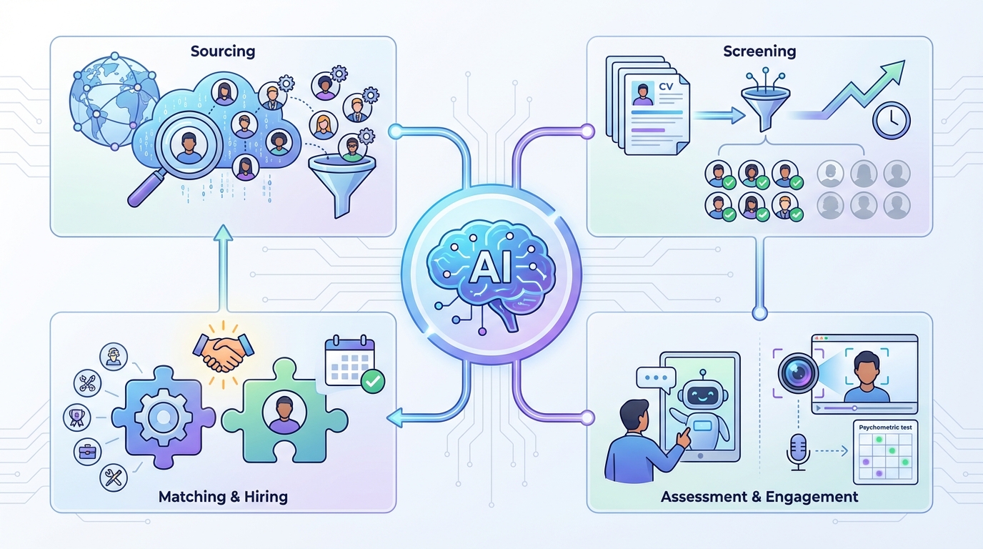 AI Recruitment: Hoe Kunstmatige Intelligentie het Wervingsproces Transformeert