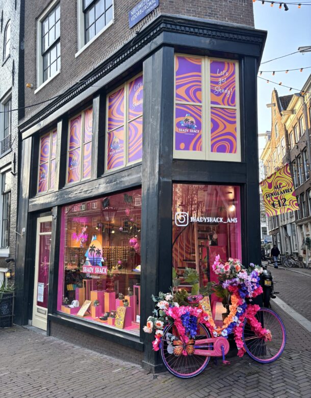 WordPress website Shady Shack Amsterdam door Red Factory