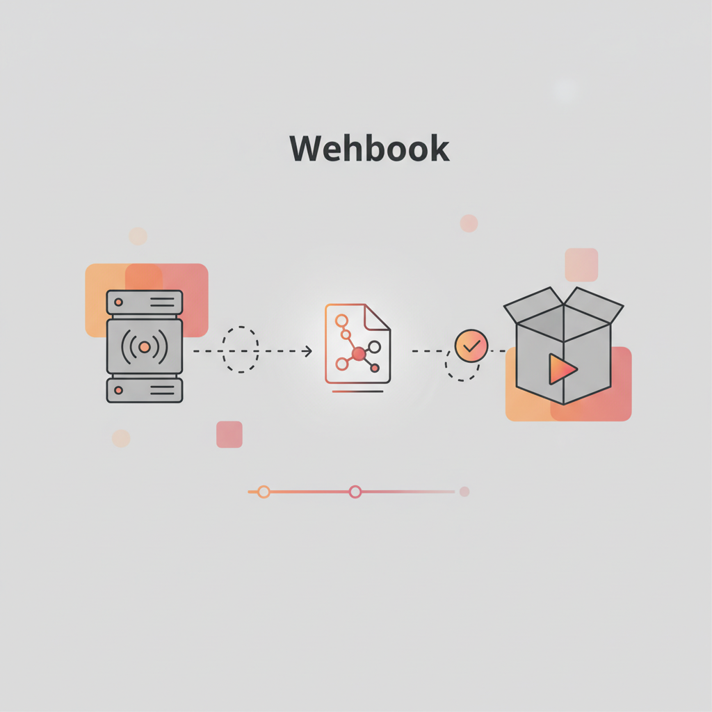 Webhook real-time data communicatie