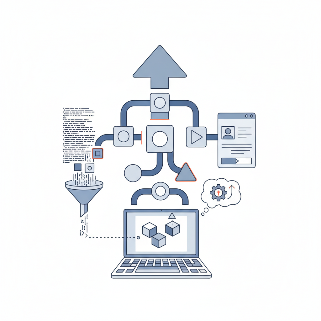 Low-code platform visueel programmeren
