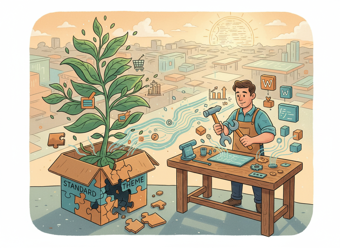 WordPress maatwerk: wanneer is een standaardthema niet genoeg?