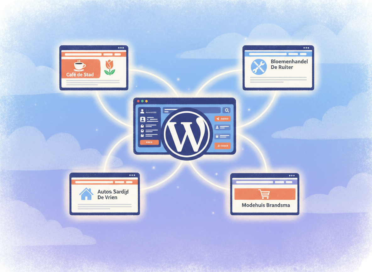 WordPress Multisite: meerdere websites vanuit een dashboard