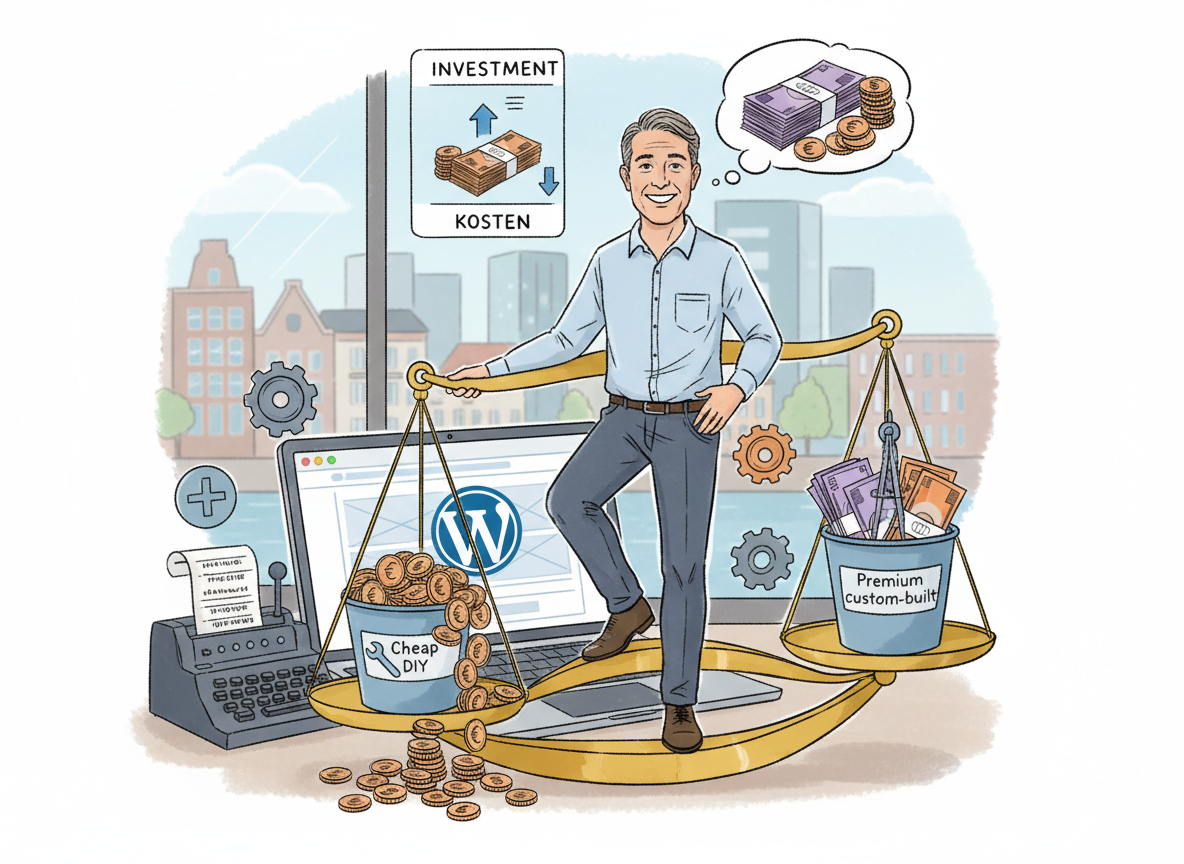 Wat kost een WordPress website in 2026?
